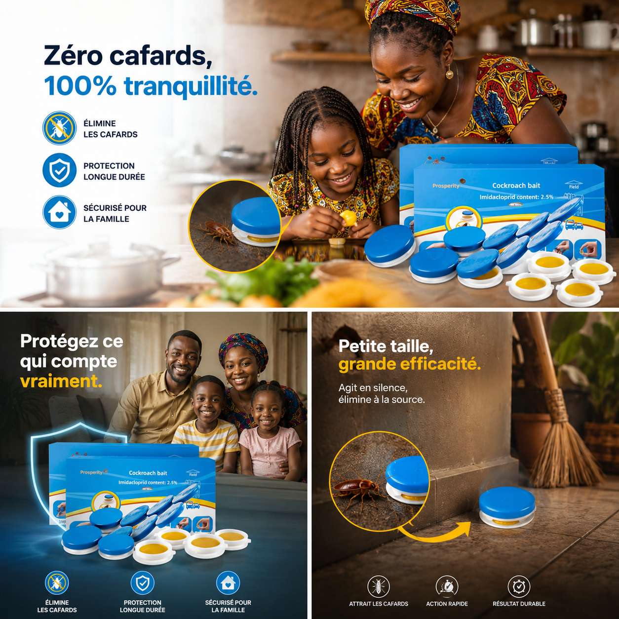 Appât Anti-Cafards Version Prémium Amélioer