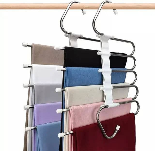 Cintre multifonctions pour pantalons T1 5 en 1, pour vêtements