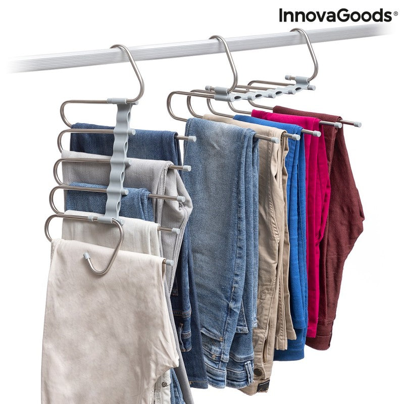 Cintre multifonctions pour pantalons T1 5 en 1, pour vêtements