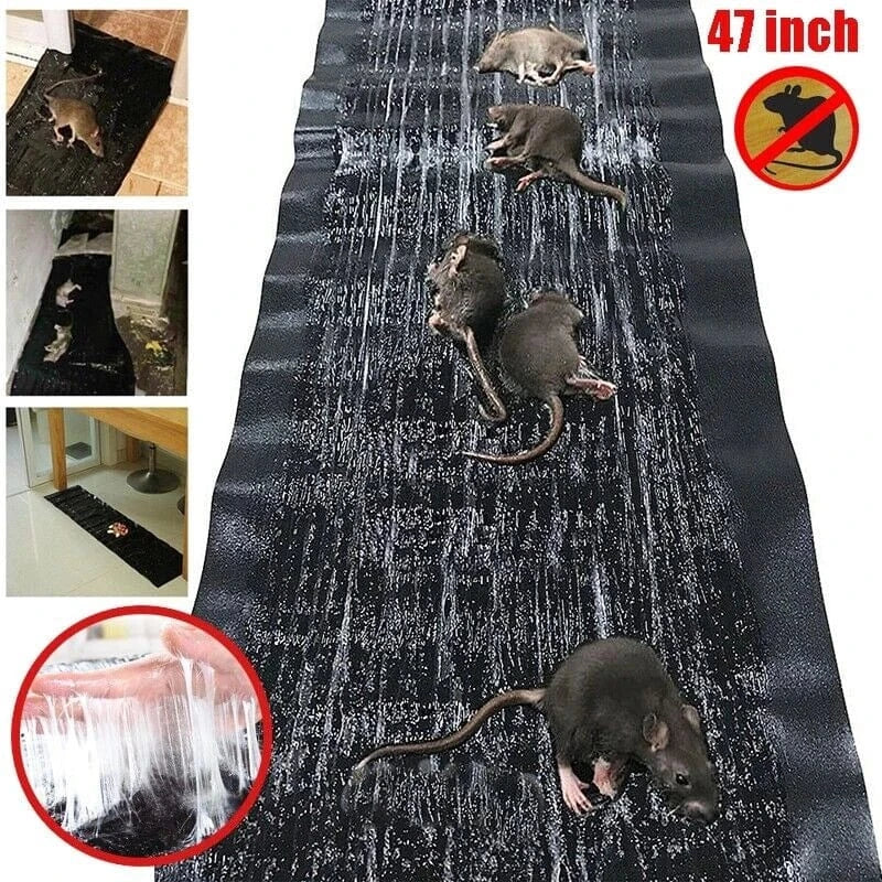 2 ACHETÉ 1 OFFERT Tapis à Colle Ultra-Puissant contre Rongeurs, Serpents & Insectes(Nuisiblse)